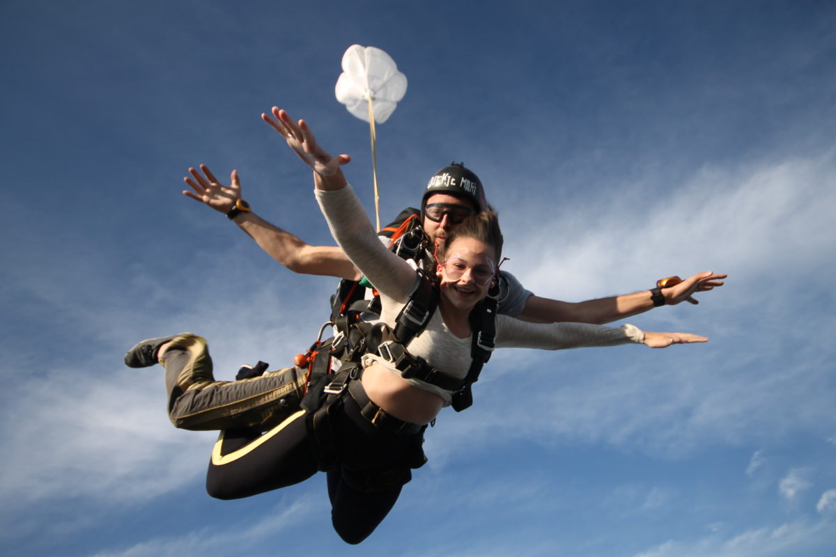 what to do before skydiving