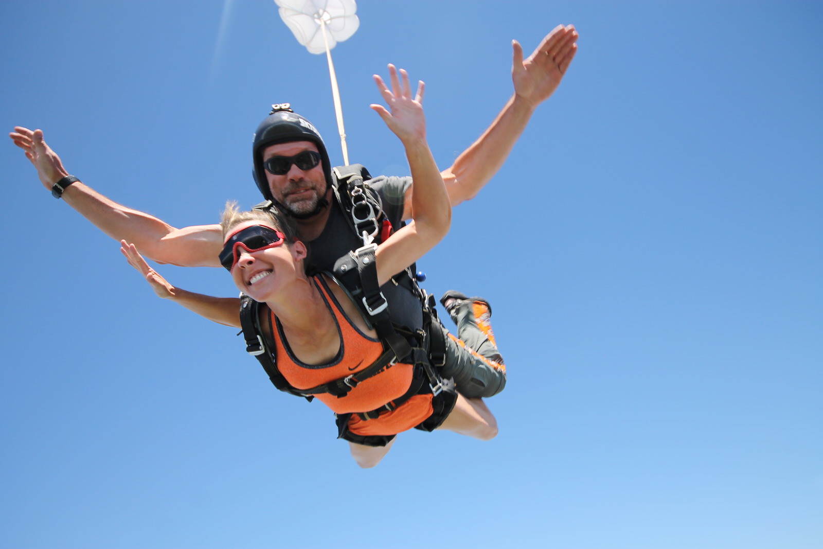 Topless Skydivers