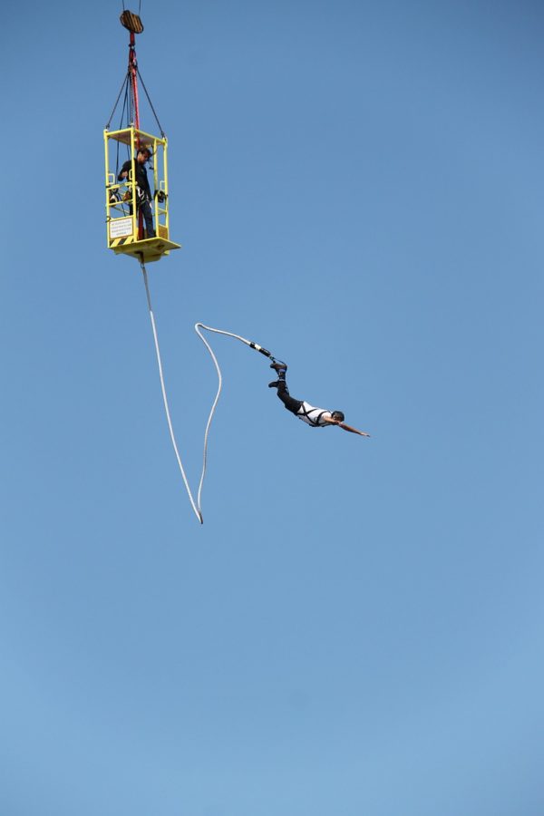 bungee jumping without cord