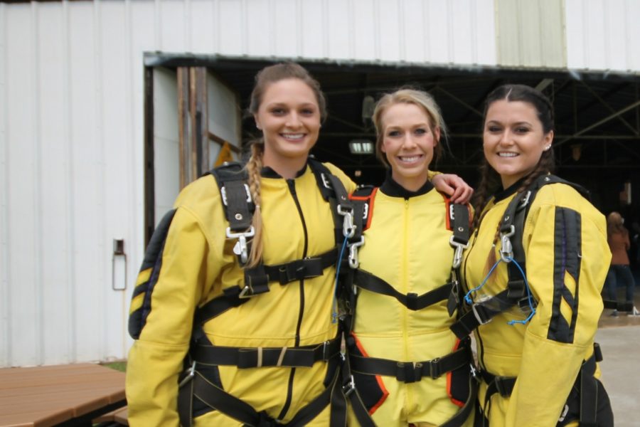 tandem skydiving. skydiving jumpsuits
